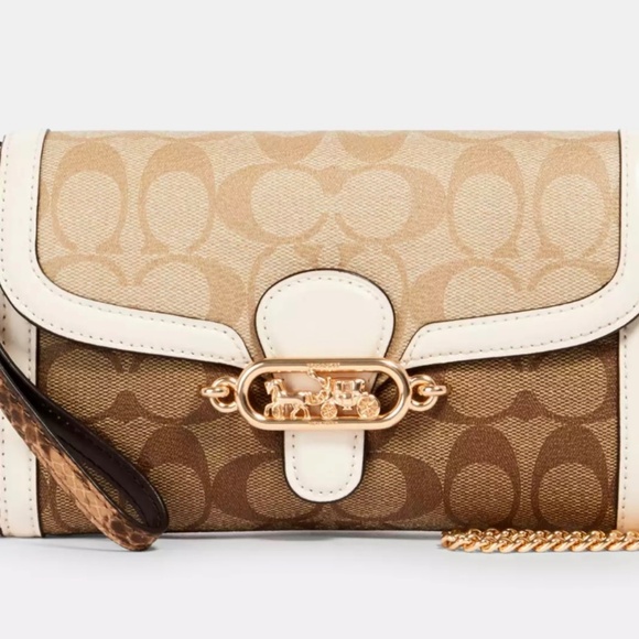 Coach Handbags - NEW Coach Jade Chain Crossbody Bag (Retail $205)